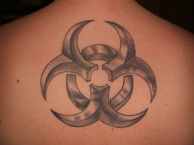 Biohazard Tattoo | My one and only awesome tattoo! | eza1uk | Flickr