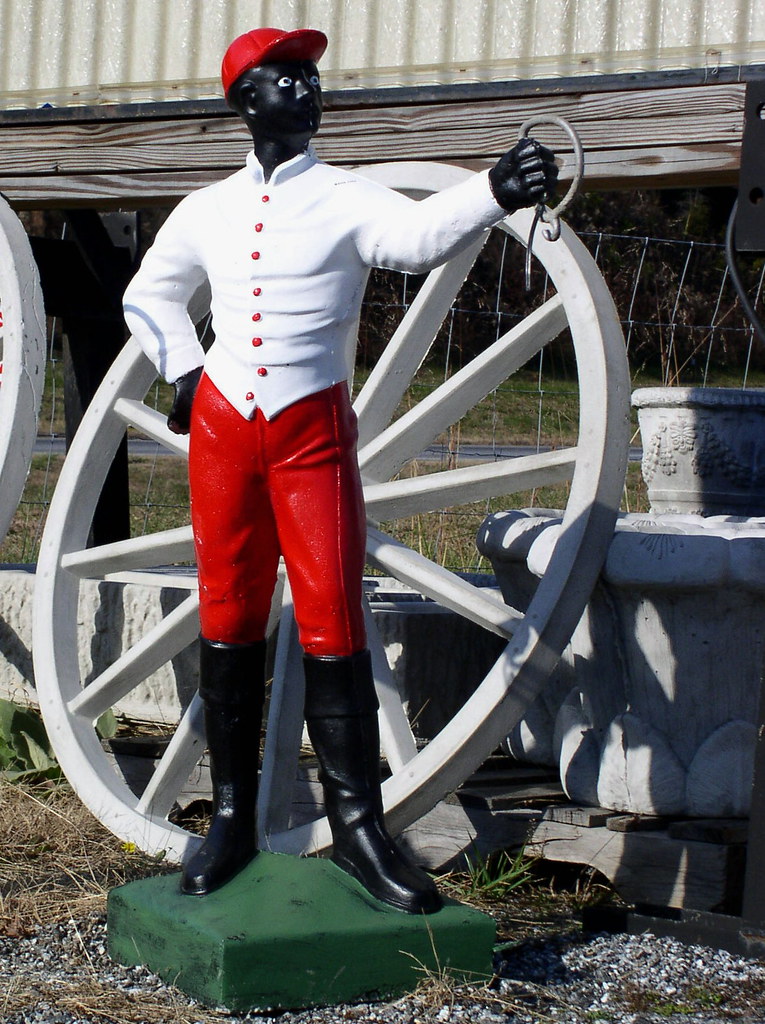 Lawn Jockey | There is a legend that lawn Jockey's are based… | Flickr