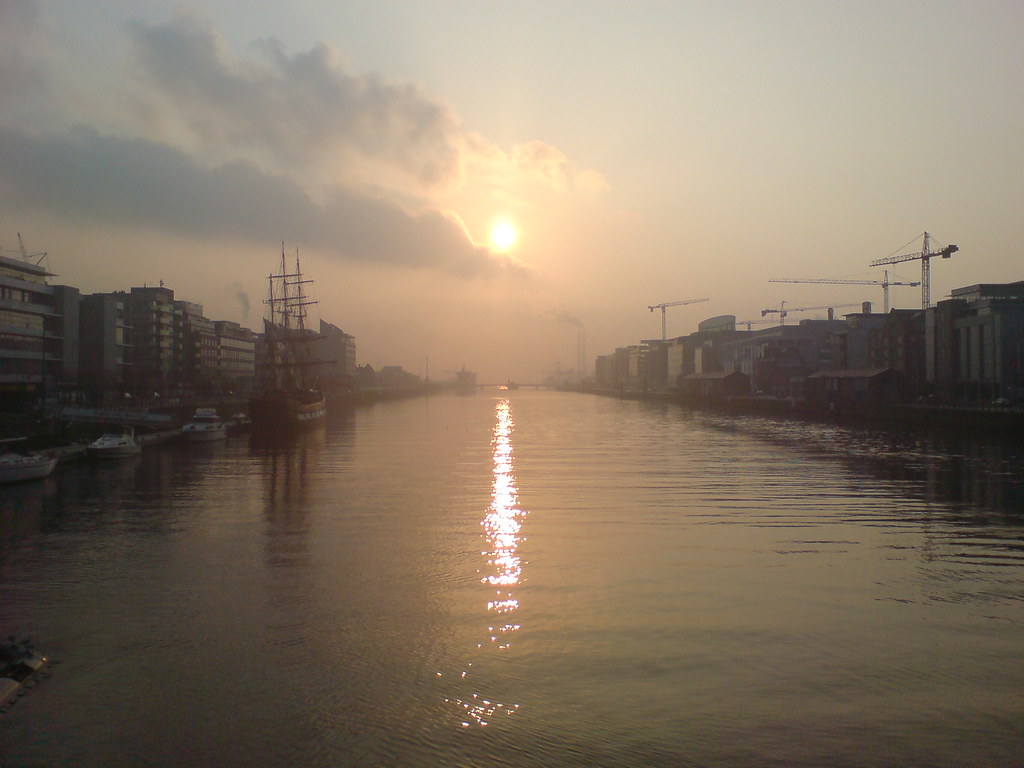 Dublin sunrise