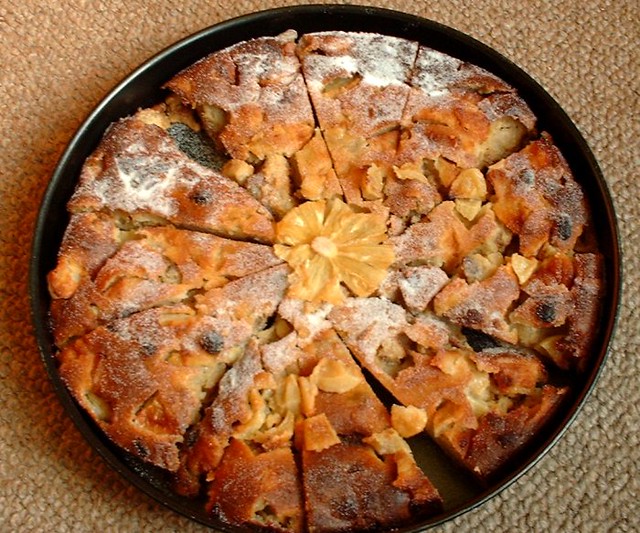Bustrengo  Bolegnese polenta and apple cake, from quot;Jamies …  Flickr