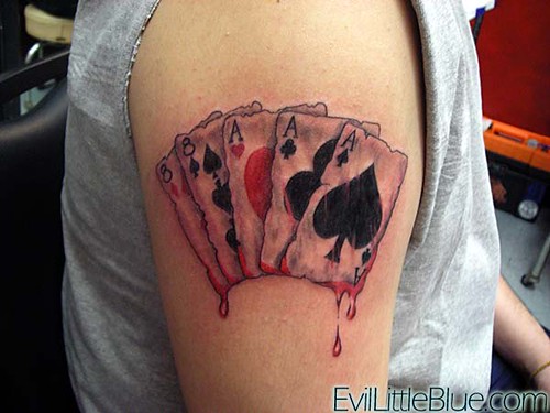 Dead ManS Hand Tattoo