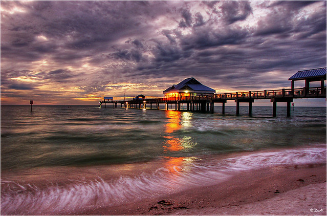 Clearwater Beach @ Dusk | yet another shot from the florida â€¦ | Flickr