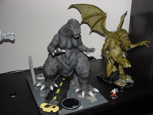 Godzilla Horrorclix 3 | Custom Godzilla HrC figure | Flickr