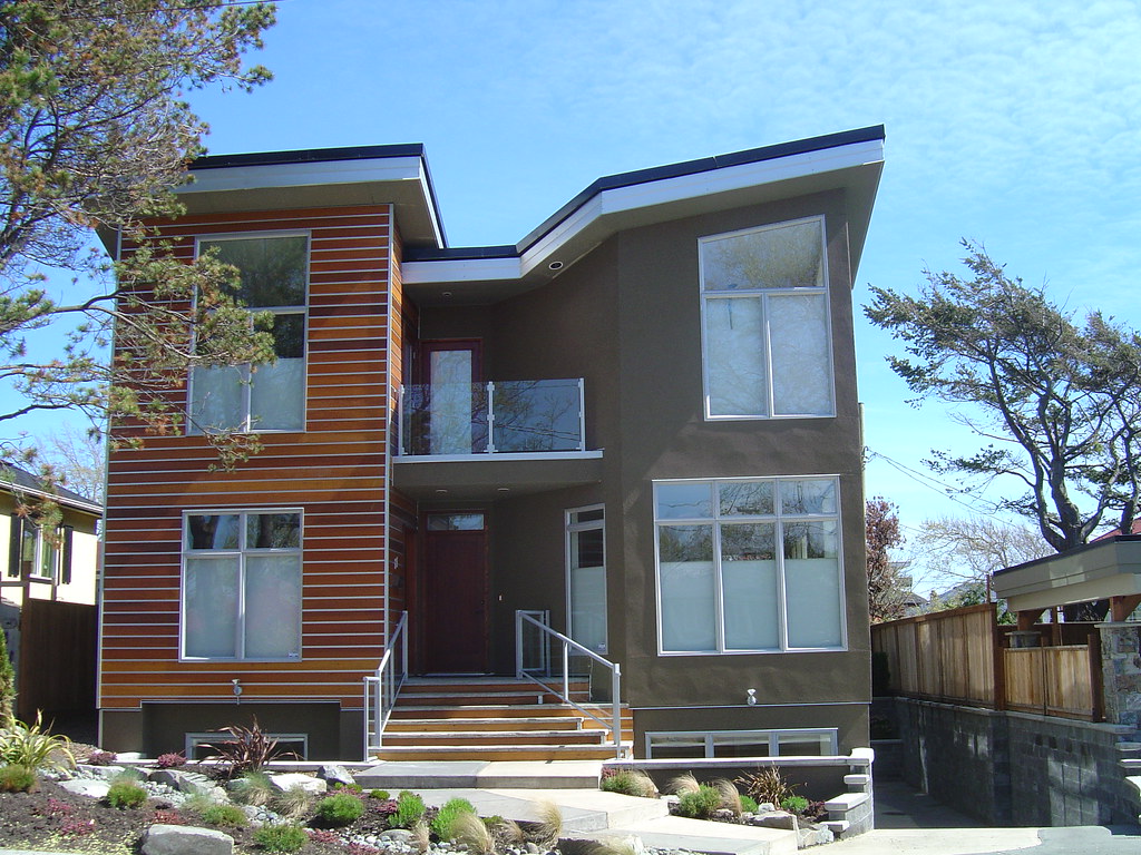  Modern  House  in Victoria BC This is a new house  in the 