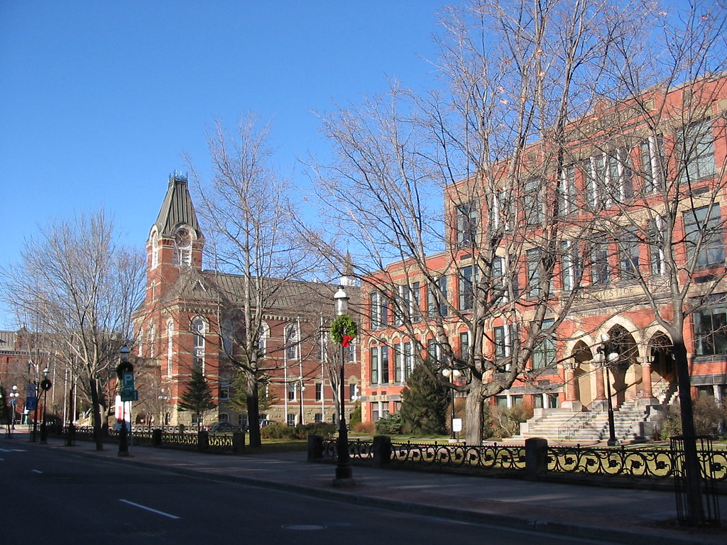 Downtown Fredericton | City Hall and the Justice Building in… | Flickr