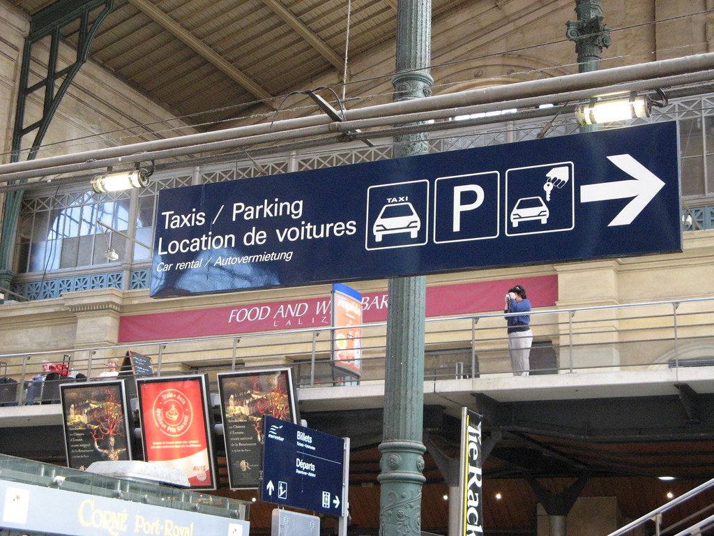 Image result for gare du nord taxi stand