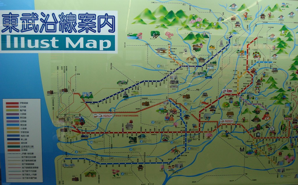 Tobu Railway Map _ Nikko and Kinugawa – XIOBPA