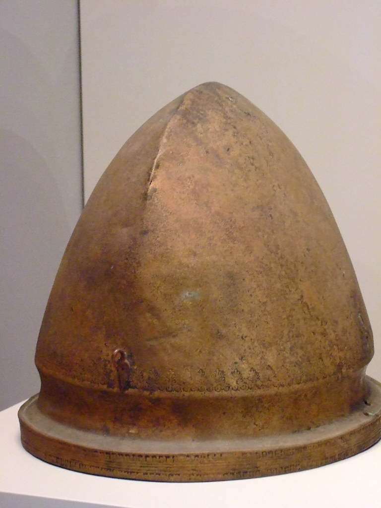 Etruscan Negau-type Hoplite Helmet 500-400 BCE Bronze (1) | Flickr
