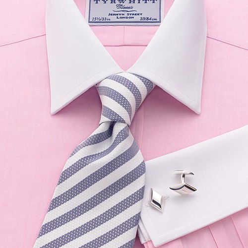 Pink Pinpoint Winchester Classic Shirt | This highly formal … | Flickr