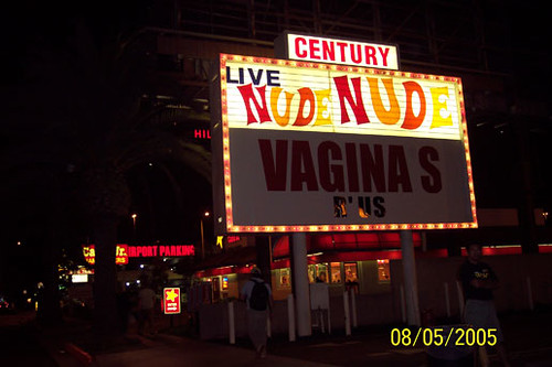 VAGINAS R' US | This is a strip club right near LAX. | Brian Carter | Flickr