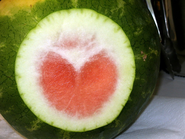 I *heart* watermelon | I cut open this melon and there it wa… | Flickr