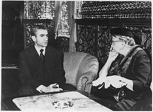 Public Domain: Eleanor Roosevelt and Shah of Iran in Teher… | Flickr