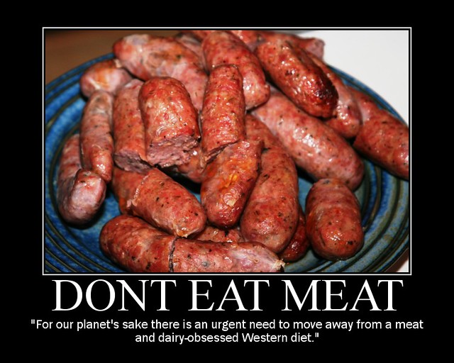 Dont Eat meat | Created with fd's Flickr Toys. Photo by Rock… | Flickr