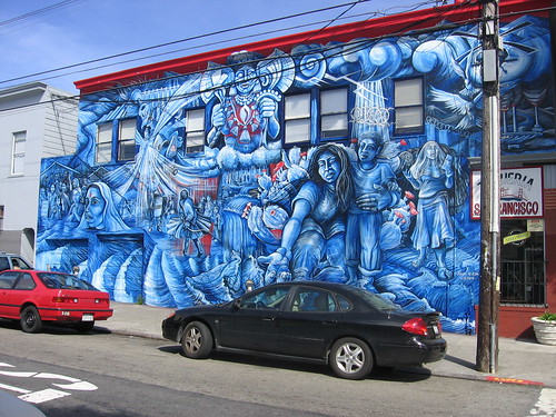 Mural at York and 24th, Mission District San Francisco
