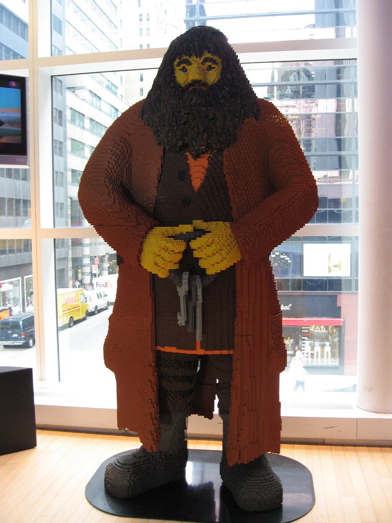 LEGO Hagrid | Harry Potter's Hagrid, rendered in LEGO form. | Mike