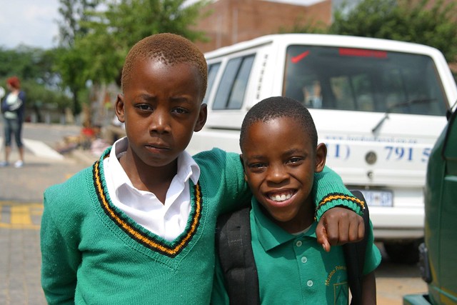 Soweto schoolchildren