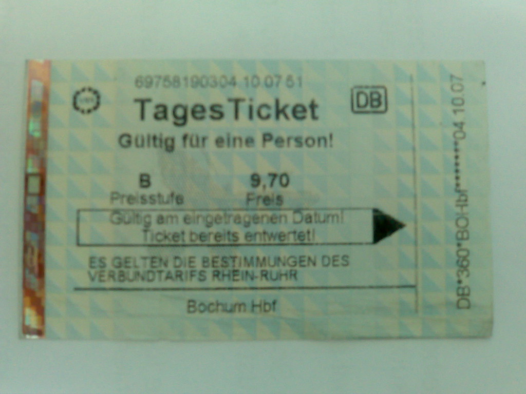 vrr ticket