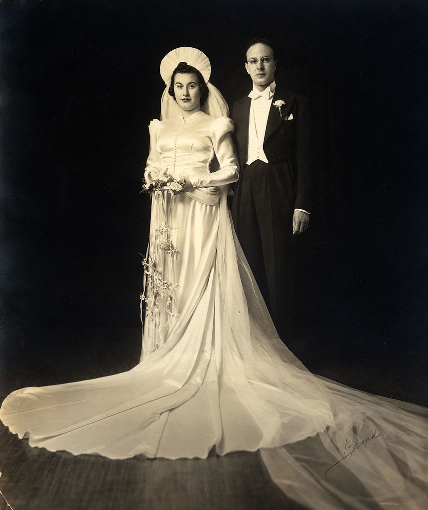My Grandparents on their Wedding Day | My maternal grandpare… | Flickr