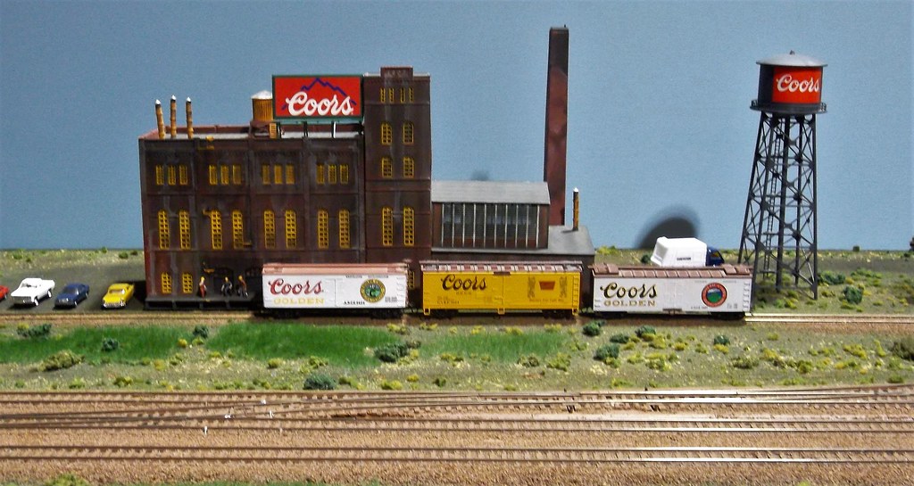 HO Scale Coors Brewery | At the Rocky Mountain Model Train 
