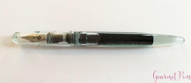 Review Franklin-Christoph Model 66 Antique Glass Fountain Pen @1901FC 16