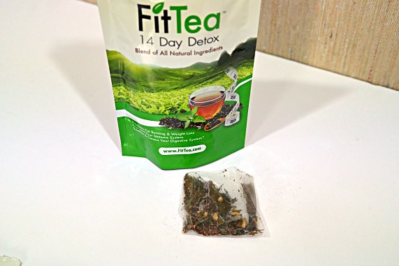 FitTea Review - tea bag