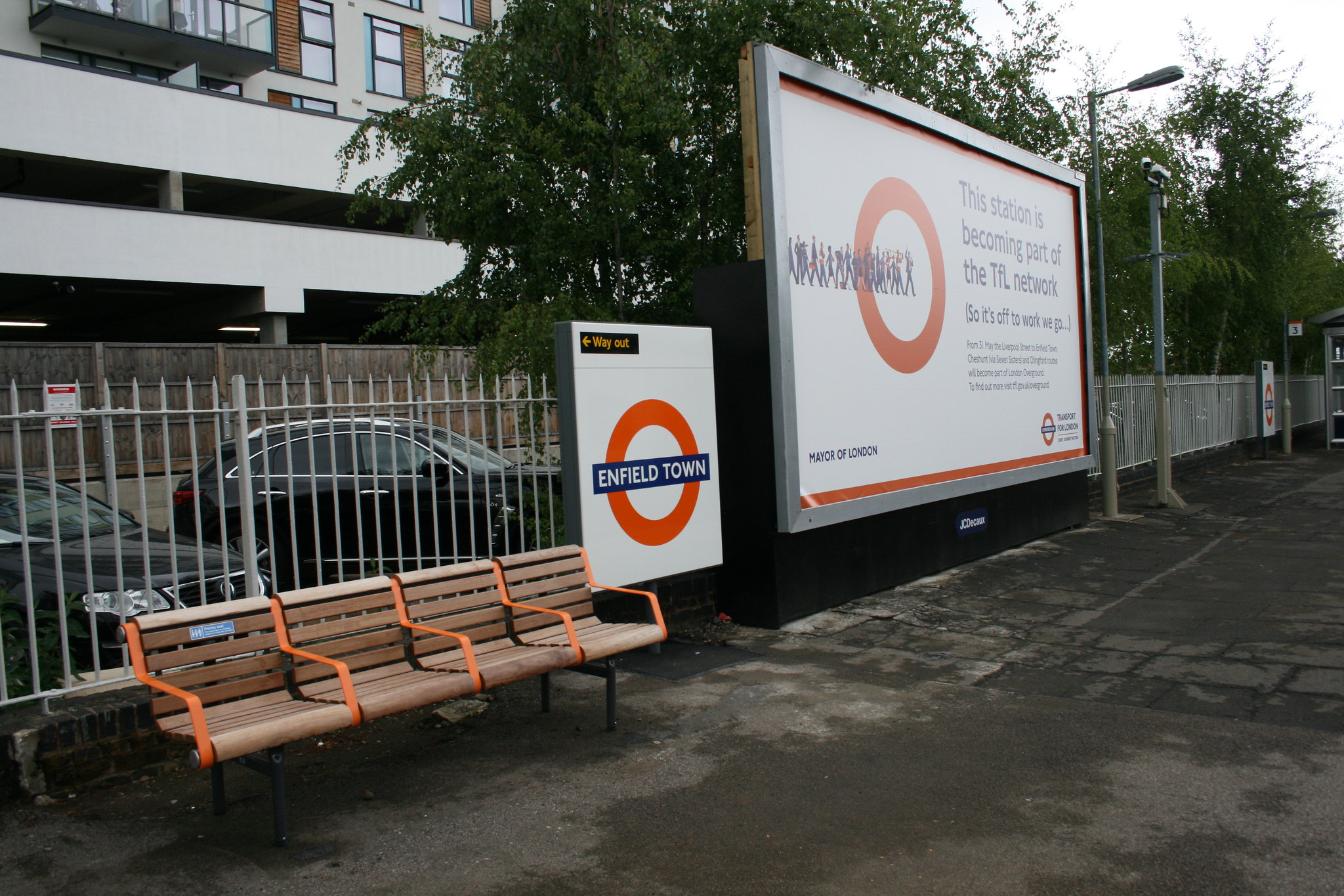 London Overground at Enfield Town