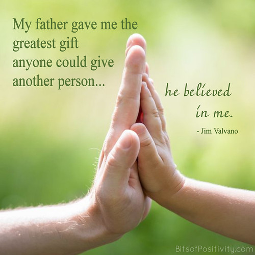 "My Father Gave Me the Greatest Gift" Word Art Freebie