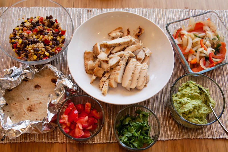 cute & little blog | taco night 10-minute meal solution #fastfreshfilling