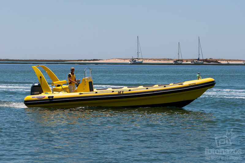 Paseo en barco a Ilha Deserta, la isla más al sur del Algarve Portugués