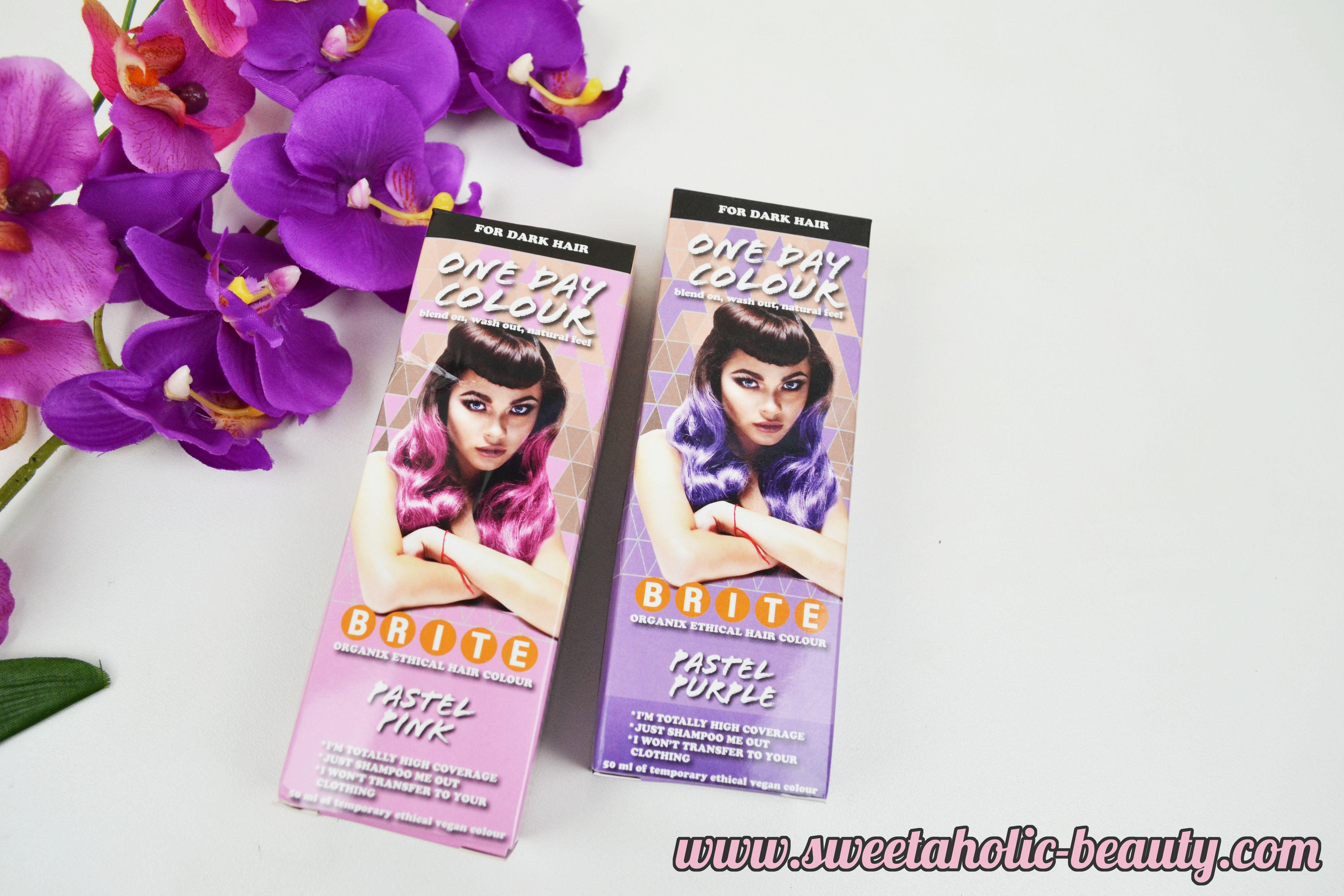 Brite Organix One Day Colour for Dark Hair Review - Sweetaholic Beauty