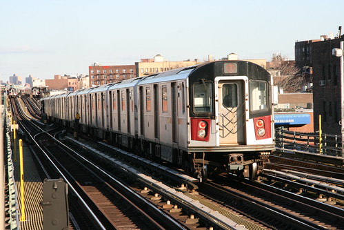 New York City Transit R188 series in 74 St Broadway, New York, New York, US /Jan 25, 2017
