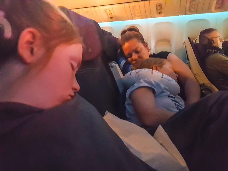 Flying Qatar Airways with kids