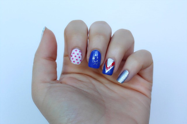 Fourth of July Manicure