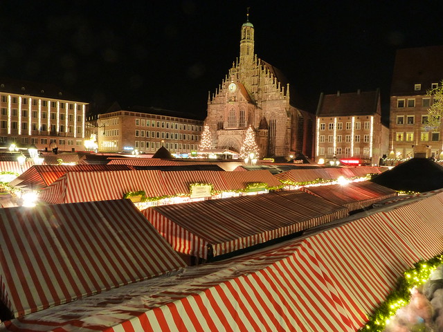 Gran Mercado de Navidad de Nuremberg (Baviera, Alemania)