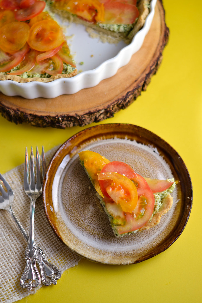 tomato and mascarpone tart | things i made today