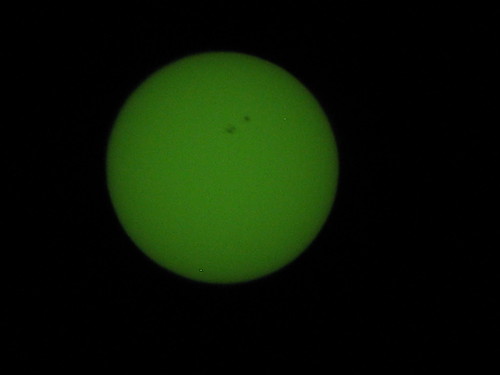 Sun with sunspot AR2371
