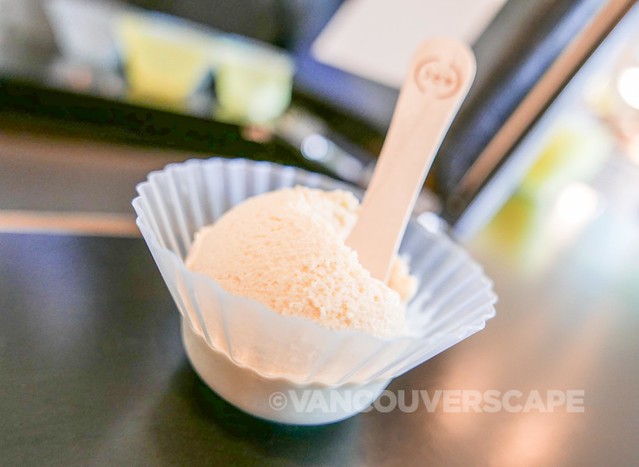 Honey-infused ice cream, Fairmont Waterfront Hotel