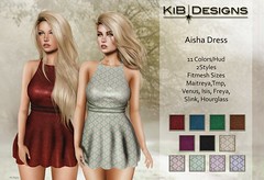 KiB Designs - Aisha Dress - Exclusive for Designer Showcase Event