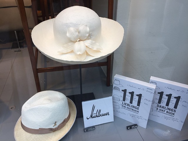 Hat store display, Vienna