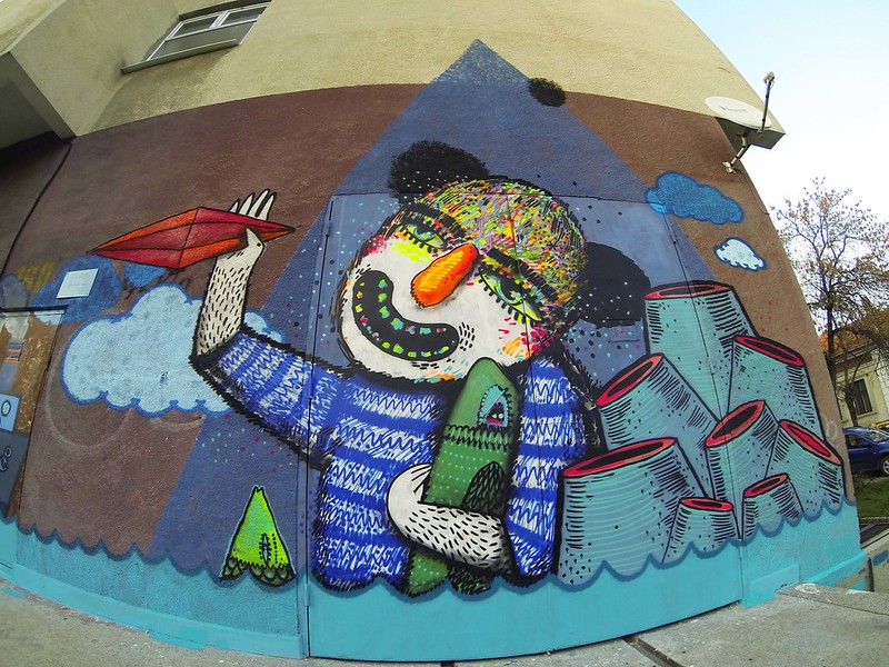MOUSE varna bulgaria graffiti