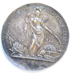 736 Jernegan's Lottery Medal obverse