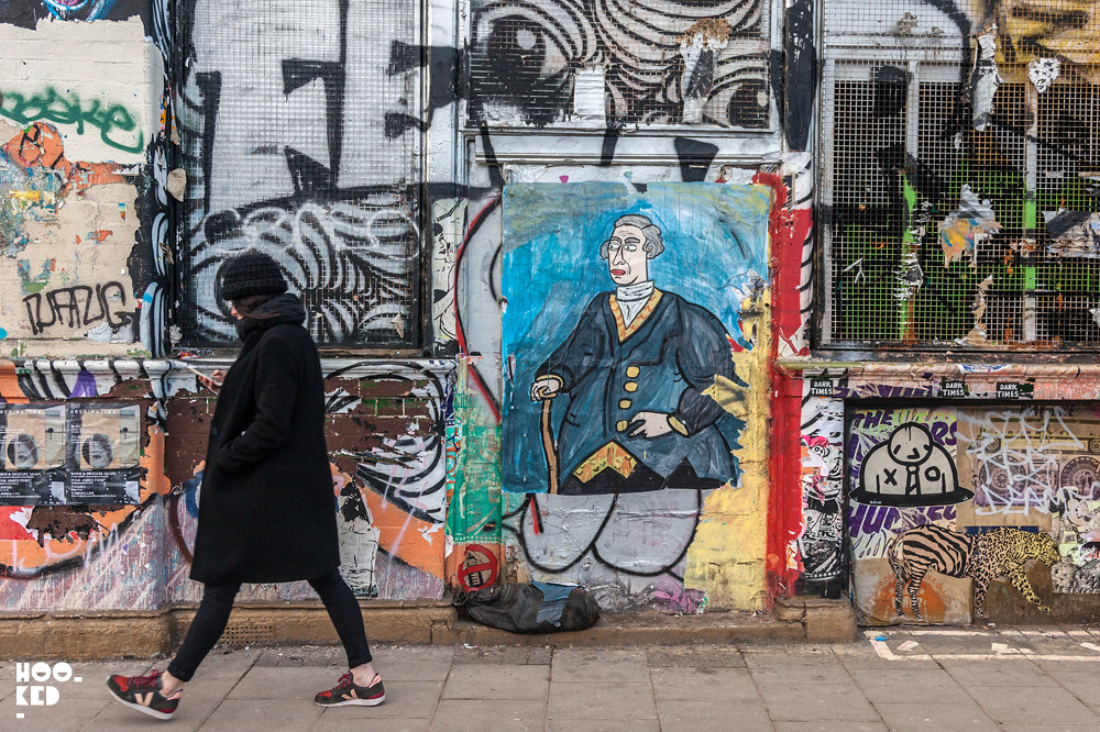 Street Artist Don't Fret hits the Streets of London