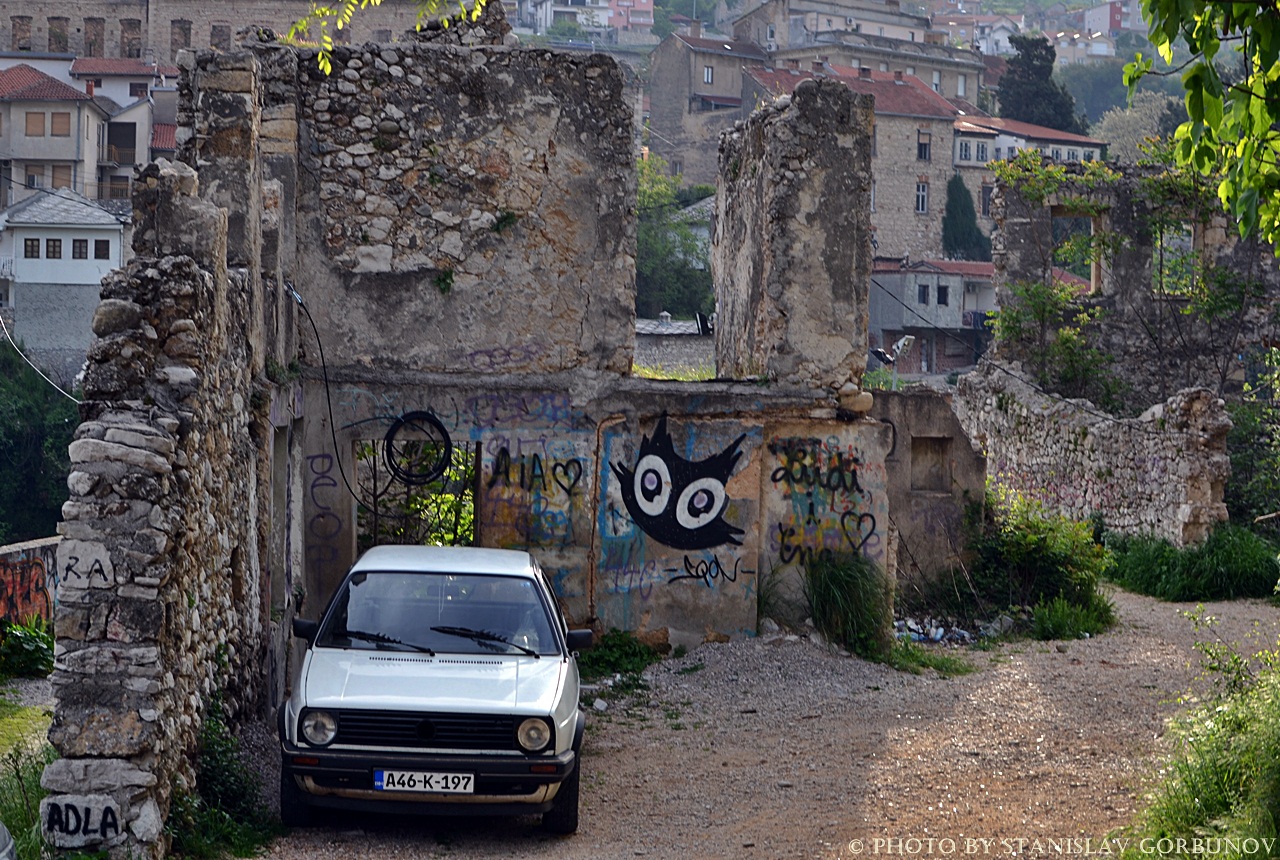 Мостар - последний почти полностью разрушенный и восстановленный город Европы.