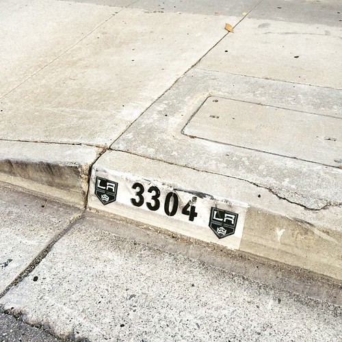 #LAKings curb address. I want one! #gokingsgo