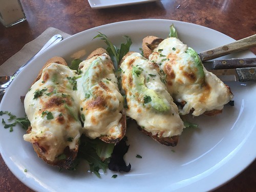 Benicia, first st. cafe,  crab toasts