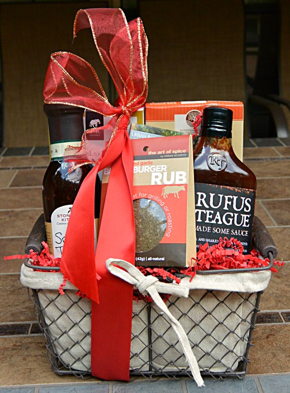 Grilling Gift Basket for Father's Day