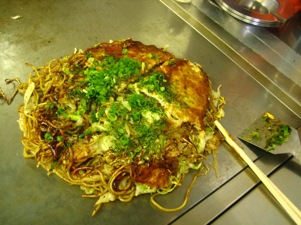 Okonomiyaki de hiroshima
