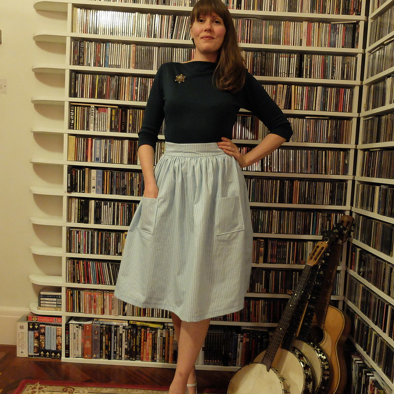 Clemence skirt Love at First Stitch