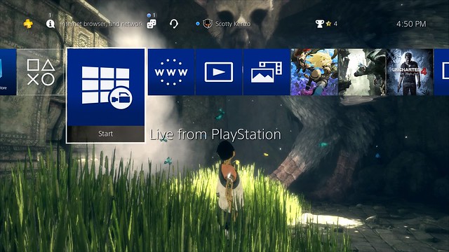 PS4 system software update 4.50