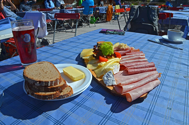 Lunch at the Blaueishütte, Berchtesgaden bavaria